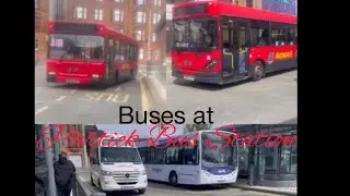 Buses at Partick Bus Station