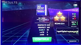 SO DEEP ~PERFECT SPHERE REMIX~ - WILD (21) - 80,346 (3-Star Full Combo) on StepmaniaX (AC, US)