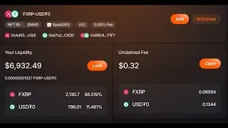 How to Open a Liquidity Pool with FXRP & USDT0 on sparkdex.ai (Step-by-Step Tutorial)