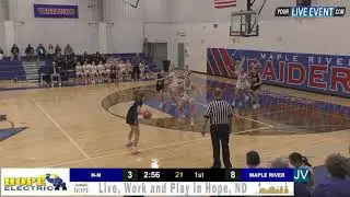 Hatton-Northwood vs Maple River - North Dakota High School Girls Basketball