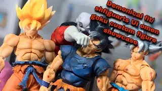 Shfiguarts/demonical Fit Ultra Instinct Omen Goku Custom Figure Review