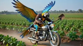 The Kind Parrot Farmer | A Heartwarming Story of Hard Work and Helping the Poor🦜🦜