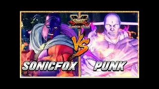 SFV CE 🔥 SONICFOX Gill vs PUNK Gill   FT5 Set 🔥 SF5 - SFV