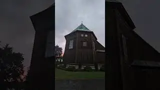 Kości&oacute;ł w Lewiczynie - wiecz&oacute;r