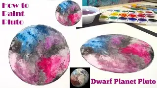 How to Paint the Dwarf Planet Pluto