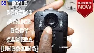 Pyle PPBCM9 Compact Portable HD 1080p 8MP Police Body Camera (Unboxing)