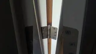 Pro Tip: Use Longer Screws to Secure Door Hinges! 🛠️🚪