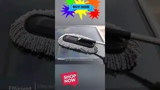 IDELLA Car Duster, Extendable Long Handle Microfiber Car Duster Exterior Scratch Free Car Cleaning