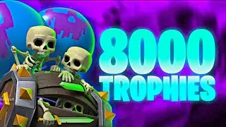 Part 4 | I WANT MY SKELETON BARREL EVO SHARD!!!! + 8000 Trophies F2P 😭 - Clash Royale