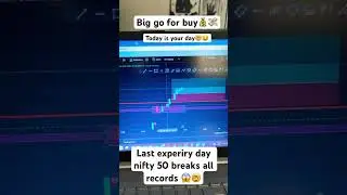 Nifty 50 breaks all time high big go for buy🤑💸 pasa he pasa 🤯💸 #trending #nifty50 #tradingtips