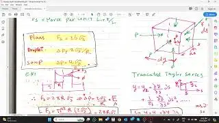 1- Fluid properties dynamics: Viscosity, surface tension, pressure, continuity, Navier-Stokes.