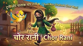 Tuni Aur Chalaak Chor Rani 🐦 | Moral Story for Kids | Hindi Urdu Cartoon Kahani