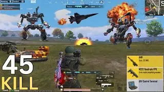 💥 OMG M202 + AMR vs Tank, Robot, Helicopter Full Action in Payload 🔥 || PUBG Mobile ||