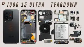 iQOO 15 Ultra 2077 (Black) Complete TEARDOWN - See What's inside this Phone!