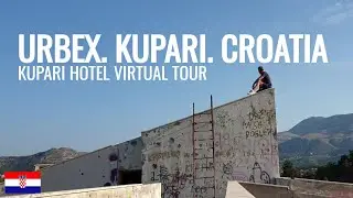 On the roof of the Kupari hotel Virtual Tour 2020