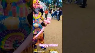 #happy #mime #clown #entertainment #flower #balloon #baguiocity