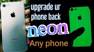 update your phone back neon light || pijush Tech ||