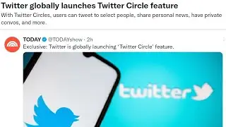 Twitter Circle new twitter feature called 