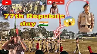 77th Republic day 🇮🇳||Agriculture University Studium Jorhat 2026||#arunachalpradesh 