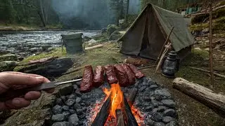 Wild Campfire Cooking Compilation | Perfect Cooking Moments 🗻🌲