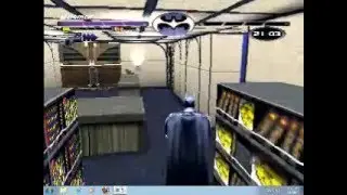 Batman & Robin PS1 Bits & Bytes Day 3 as Batman