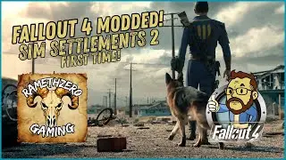 🔴🐏Modded Fallout 4:  Sim Settlements 2, First Time!