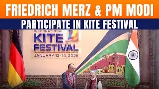 LIVE: German Chancellor Merz And PM Modi Celebrate Kite Festival In Ahmedabad | India-Germany Ties