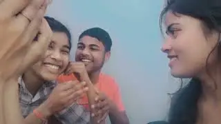 हम लोग एक साथ फ्री बैठकर मस्ती कर रहे हैं 🥰🥰💞