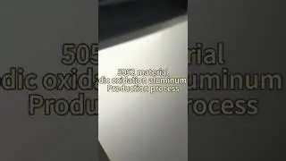 #anodizing anodic oxidation Aluminum coil production