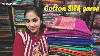 COTTON SILK Sarees Really a GAME-CHANGER for Your Wardrobe | Cotton Saree | Cosmic Threads