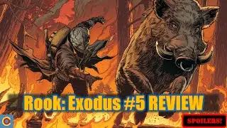 Rook: Exodus #5 Comic Review: Rook faces fire and his inner demons