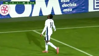Jamie Gittens vs Moldova U21 | 1 Goal (Good Performance) 