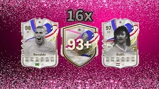 16x 93+ ICON Player Picks EA FC24! 🚀 INSANE ICON PULLS? 🔥