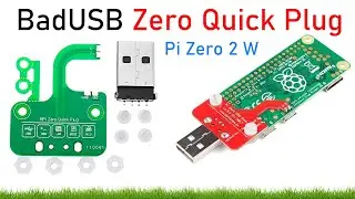 Raspberry Pi Zero Multifunction USB plug zero Quick Plug usb/Ethernet BAD USB
