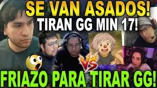 😲QUE PALIZA!😲 BENJAZ NO PUEDE CREER QUE EL EQUIPO DE YADOMI TIREN GG EN TAN SOLO 17 MINUTOS!
