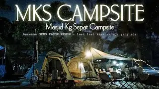 VLOG 11 |  Setup Naturehike Ango3 - camping di PANTAI SEPAT |- GENG PACOK KEMOH #camping #naturehike