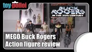 Vintage Toy Review - Mego Buck Rogers 3/34 inch figures