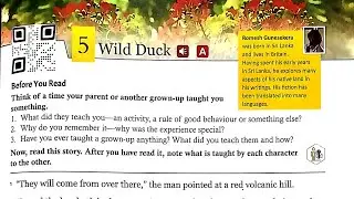 Wild Duck | Explanation in Hindi | By Romesh Gunesekera | Gulmohar Class 6 | Chapter 5