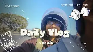 6th Jan Daily Vlog | Gym, Bank Work & Unexpected Ride