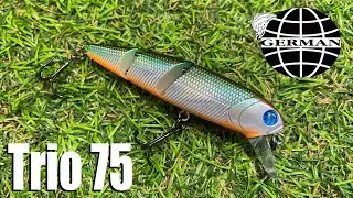 Обзор воблера German Trio 75 по заказу Fmagazin
