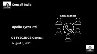 Apollo Tyres Ltd Q1 FY 2025-26 Concall