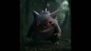 #pokemon #gengar #ghostpokemon #aiart #aiartwork #aivideo❤️ #chatgpt #airevolution #ai #pokemon #ai