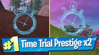 Complete a time trial North of Lucky Landing or East of Snobby Shores (Location) - Fortnite
