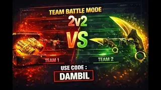 Casehug Team Battle Mode: Intense Showdowns and Tactics! use code: dambil