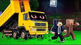 Rage I Kovalski Beže Od Čudovi&scaron;ta Kamiona Za Smeće U 3 Ujutru u Minecraftu...