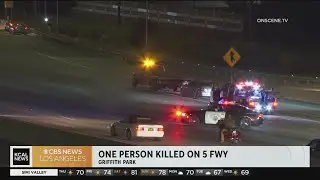 One person killed in deadly I-5 Fwy accident in Griffith Park