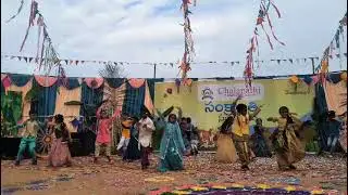 చలపతి స్కూల్ , చోడవరం లో అంగరంగ వైభవంగా సంక్రాంతి సంబరాలు GRADE-I తరగతి పిల్లలు వేసిన డాన్స్
