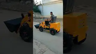 Household agricultural small loader. #Loader #SmallLoader #Forklift #MadeinChina