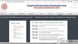Panjab University Chandigarh Private Form 2020,Pu Chandigarh BA MA admission 2020,Puchd private