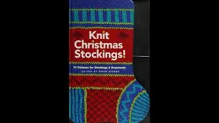 Knit Christmas stockings by Gwen Steege 2013 Pattern book in english